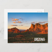 セドナアリゾナ山脈 ポストカード (正面/裏面)
