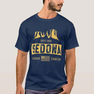 セドナアリゾナ州ハイキングギフトレッドロックカントリー Tシャツ