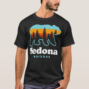 セドナアリゾナ熊サンセットツリープルオーバー Tシャツ