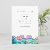 セドナアリゾナ砂漠の山の日付を保存 セーブザデート (スタンド正面)