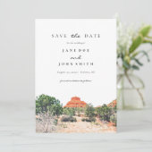 セドナアリゾナ砂漠の山の日付を保存 セーブザデート (スタンド正面)