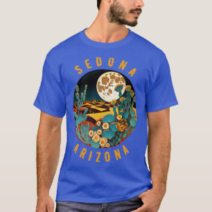セドナアリゾナ砂漠アット・ナイト絵を描ズ1 Tシャツ