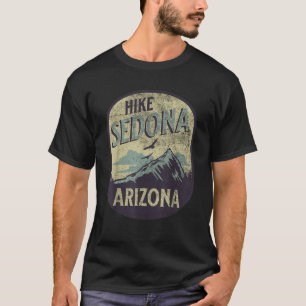 セドナアリゾナ自然ハイキングマウンテンアウトドアヴィンタ Tシャツ