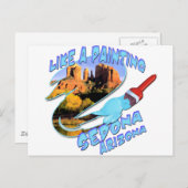 セドナアリゾナ ポストカード (正面/裏面)