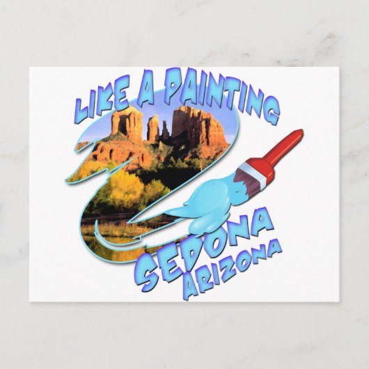 セドナアリゾナ ポストカード (正面)