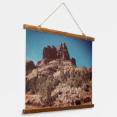 セドナアリゾナ・レッド・ロック国立公園 吊り下げ型タペストリー (傾斜あり)