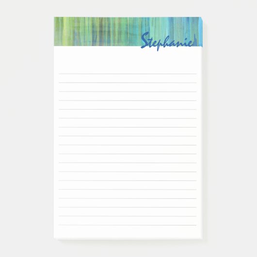 セドナカラフル滝4インチx 6インチ ポストイット (正面)