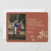 セドナガーデンフラットデイトカードを保存 セーブザデート (裏面)