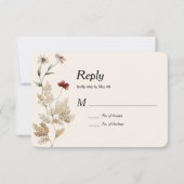 セドナガーデンRSVPカード 出欠カード (正面)