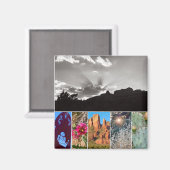 セドナコラージュの写真マグネットのシーン マグネット (正面/裏面)