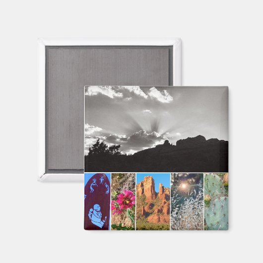セドナコラージュの写真マグネットのシーン マグネット (正面/裏面)