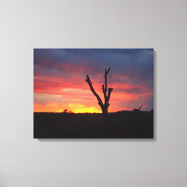 セドナサンセット キャンバスプリント