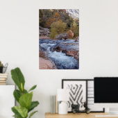 セドナスライドロックプリント ポスター (ホームオフィス)