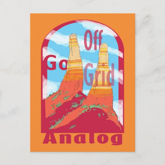 セドナセンチネルスポストカード ポストカード (正面)