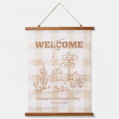 セドナバチェロレッテ旅行 吊り下げ型タペストリー (正面)