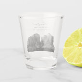 セドナフォト結婚式の引き出物応援ショットグラス ショットグラス (裏面)