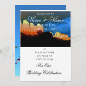 セドナレッドロックスサンダー_コーブ 招待状 (正面/裏面)