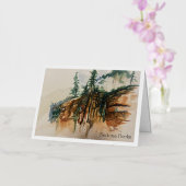 セドナロックスグリーティングカード 箔グリーティングカード (蘭)