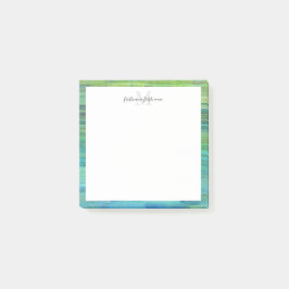 セドナ滝青緑3インチx 3インチ ポストイット