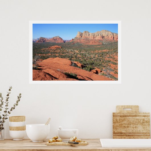 セドナ谷 ポスター (キッチン)