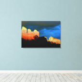 セドナ赤岩画布 キャンバスプリント (インサイチュ (ウッドフロア))