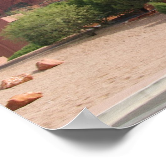 セドナ赤岩 ポスター (角)