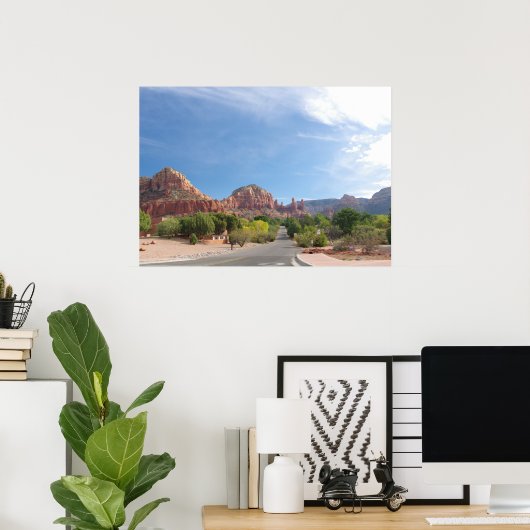 セドナ赤岩 ポスター (ホームオフィス)