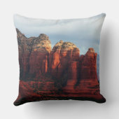 セドナ・アリゾナの曇りポットロック クッション (裏面)