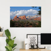 セドナ、アリゾナバレー3069 ポスター (ホームオフィス)