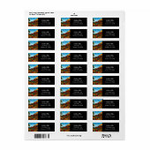 セドナ(アリゾナパーソナライズされた) ラベル (フルシート)