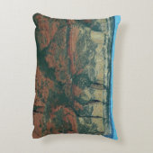 セドナ・アリゾナ州の赤岩層 アクセントクッション (裏面(縦))