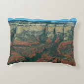 セドナ・アリゾナ州の赤岩層 アクセントクッション (裏面)