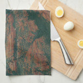 セドナ・アリゾナ州の赤岩層 キッチンタオル (四つ折り)