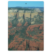 セドナ・アリゾナ州の赤岩層 クリップボード (裏面)