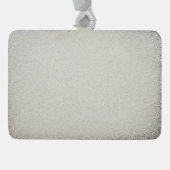 セドナ・アリゾナ州の赤岩層 シルバープレートフレームオーナメント (裏面)