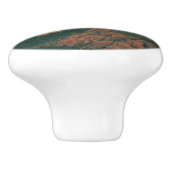 セドナ・アリゾナ州の赤岩層 セラミックノブ (側面)