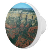 セドナ・アリゾナ州の赤岩層 セラミックノブ (右)