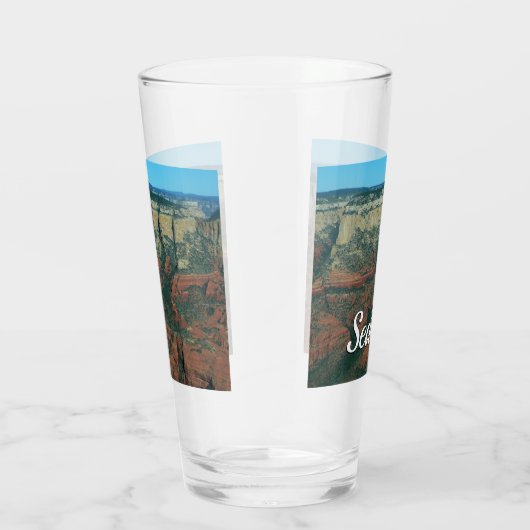 セドナ・アリゾナ州の赤岩層 タンブラーグラス (右)