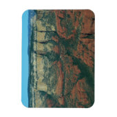 セドナ・アリゾナ州の赤岩層 マグネット (縦)