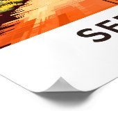 セドナ アリゾナ州 旅行 ポスター (角)