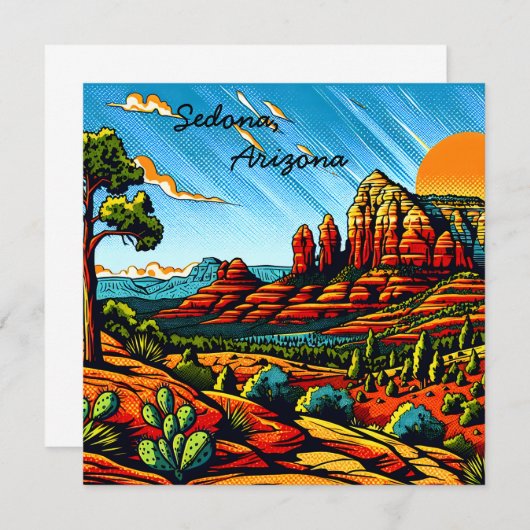 セドナ、アリゾナ (正面/裏面)