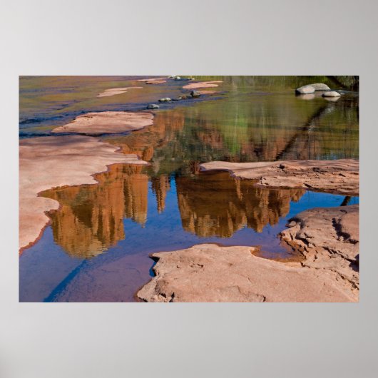 セドナ、アリゾナ・リフレクション4021 ポスター (正面)