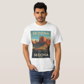 セドナ・アリゾナ Tシャツ (正面フル)