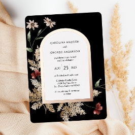 セドナ ガーデン ウェディング ホイル招待状 箔招待状