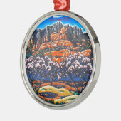 セドナ・クリスマスの飾り メタルオーナメント (左)