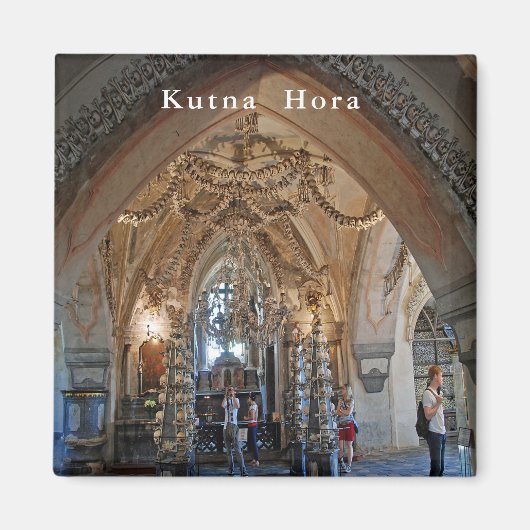 セドルクの納骨堂または聖徒の教会。 マグネット (正面)