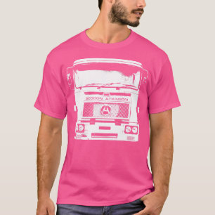 セドン・アトキンソン401クラシック1980sトラック概要wh tシャツ