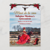 セナデマスカラダデキンセアニェラエンエルランチョ メニュー (正面)