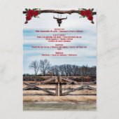 セナデマスカラダデキンセアニェラエンエルランチョ メニュー (裏面)