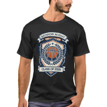 セニアナイトバスケットボールTシャツ(名入れ可)